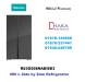 Hisense 580L RS3G558NAB Side by Side Refrigerator